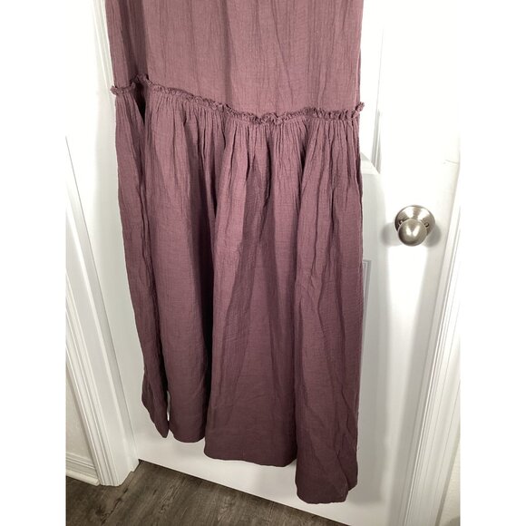 ASOS Design Bitter Chocolate Womens Maxi Dress UK 18 EU 46 US 14 Made Casual new - Picture 4 of 7